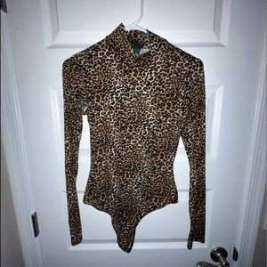 Wild Fable Cheetah Print Bodysuit
